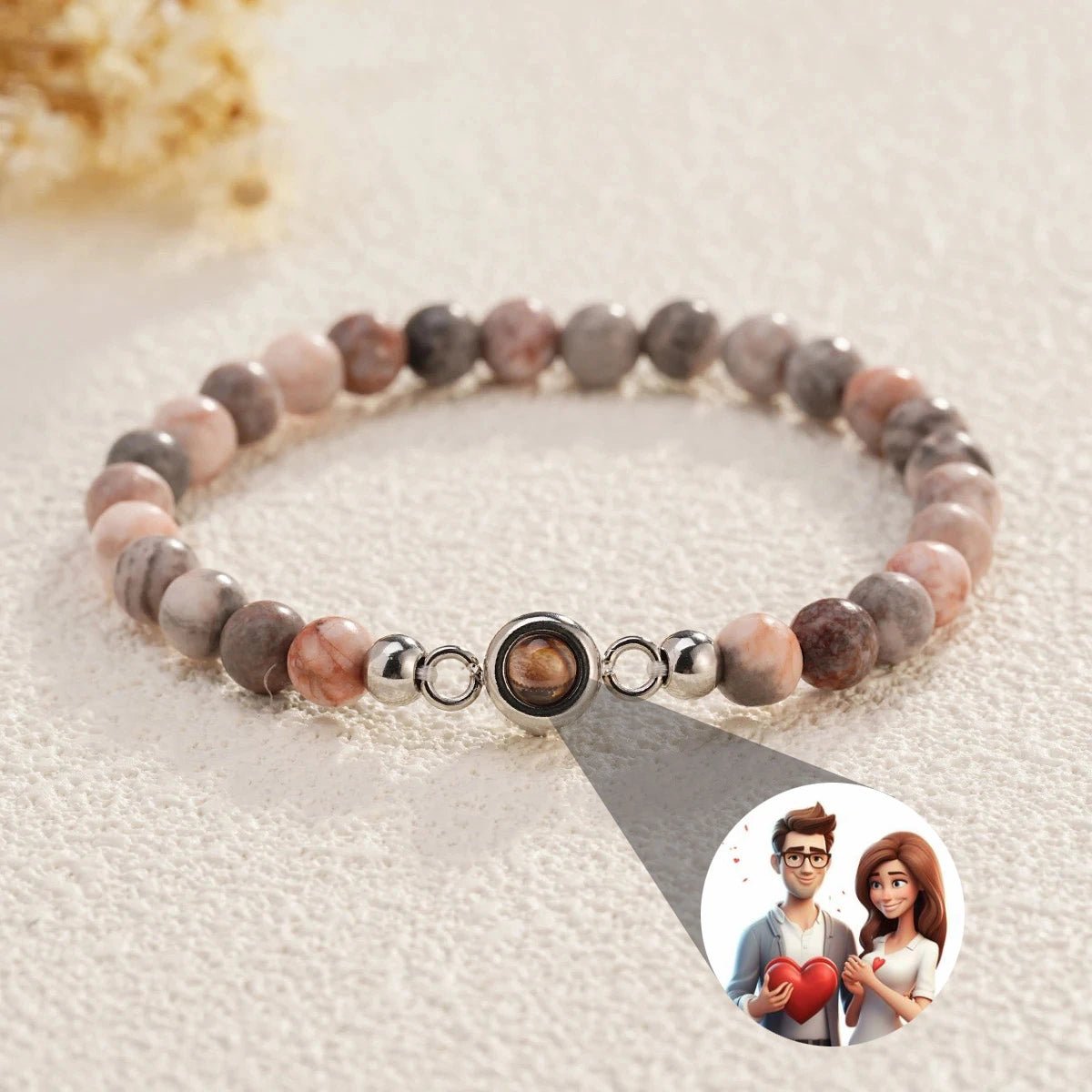 Bracelet Or Avec Lettres Personnalisé - Acier Inoxydable, Chaîne Réglable, Cadeau Pour Femme Fille