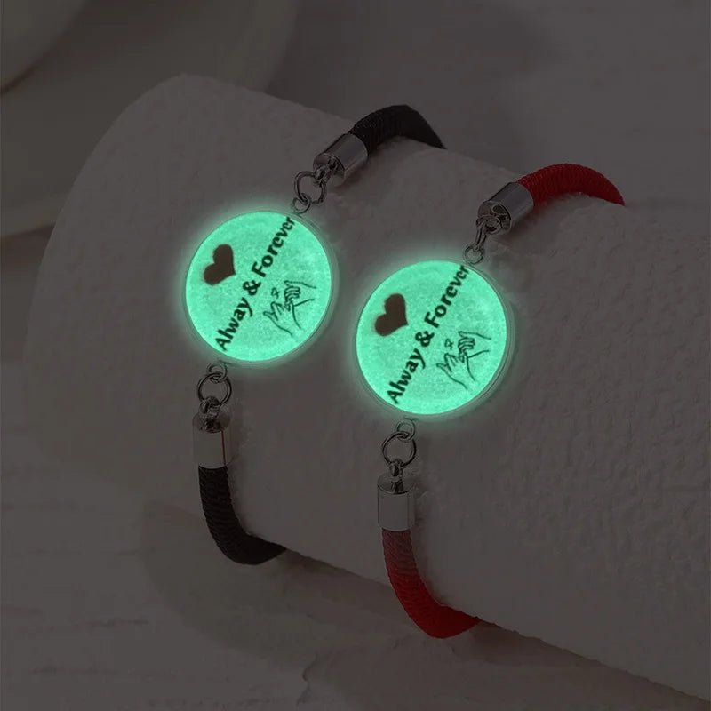 Duo Bracelets Pour Couples De Acier Soleil Lune Amitié - Bijoux De Lune