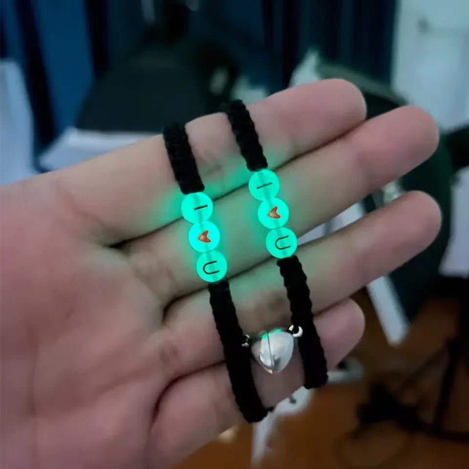 Duo Bracelets Pour Couples De Acier Soleil Lune Amitié - Bijoux De Lune