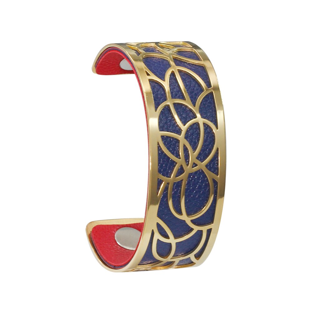 Bracelet Georgette à Motif Floral Multicolore Personnalisable 25mm Bijoux De Lune