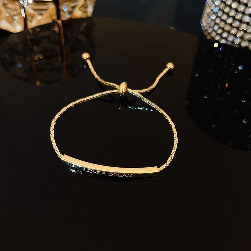 Bracelet Femme Luxe Réglable En Zircon De élégant Et Brillant - Bijoux De Lune