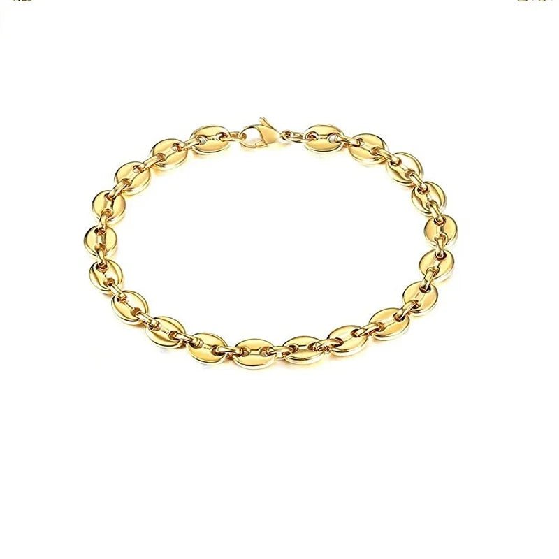 Bracelet Graine De Café Pour Homme Et Femme Hip Hop Mode Coréenne - Bijoux De Lune