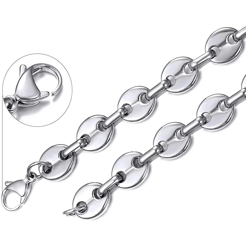 Bracelet Graine De Café Pour Homme Et Femme Hip Hop Mode Coréenne - Bijoux De Lune
