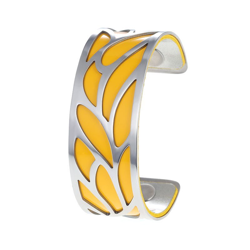 Bracelet Manchettes Femme Et Collier Ensemble à Motif Floral Multicolore Personnalisable - Bijoux De Lune