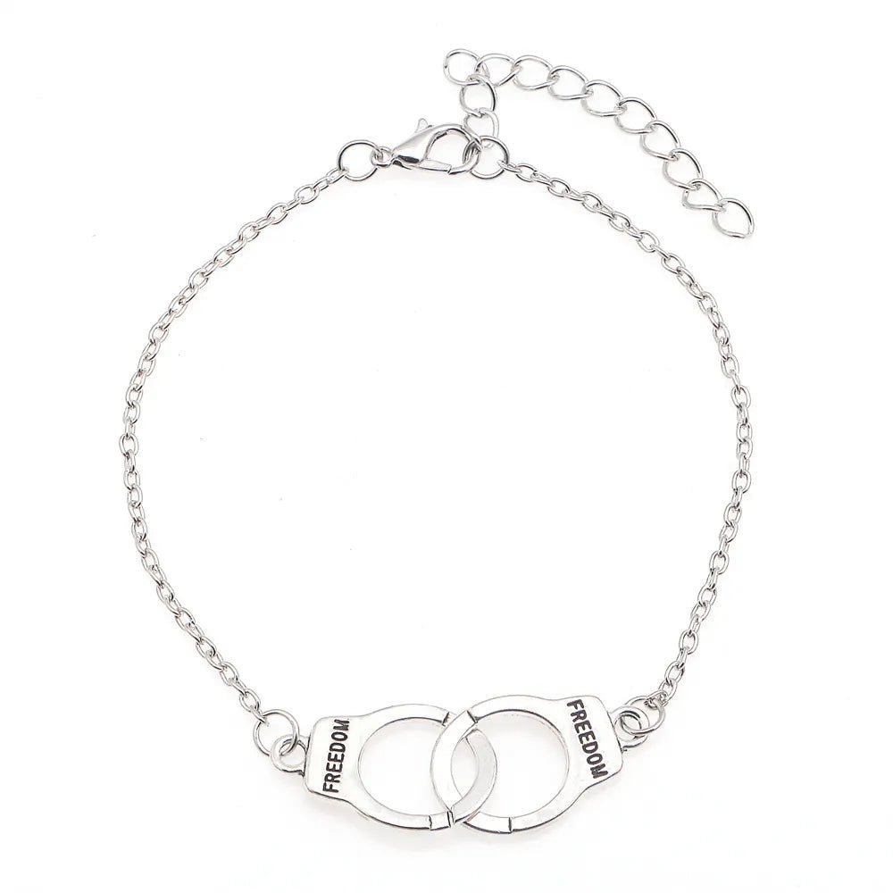 Bracelet Menotté Femme À Chaîne Fine - Bijoux De Lune