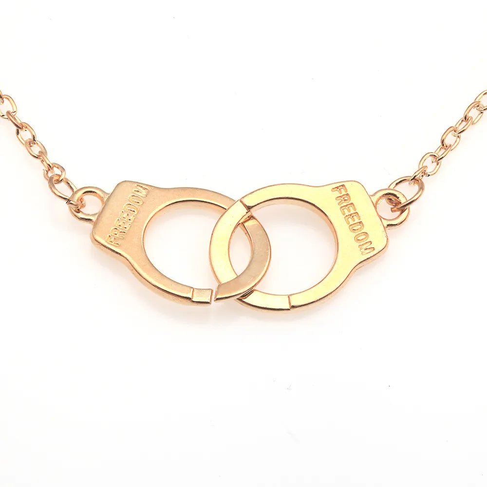 Bracelet Menotté Femme À Chaîne Fine - Bijoux De Lune