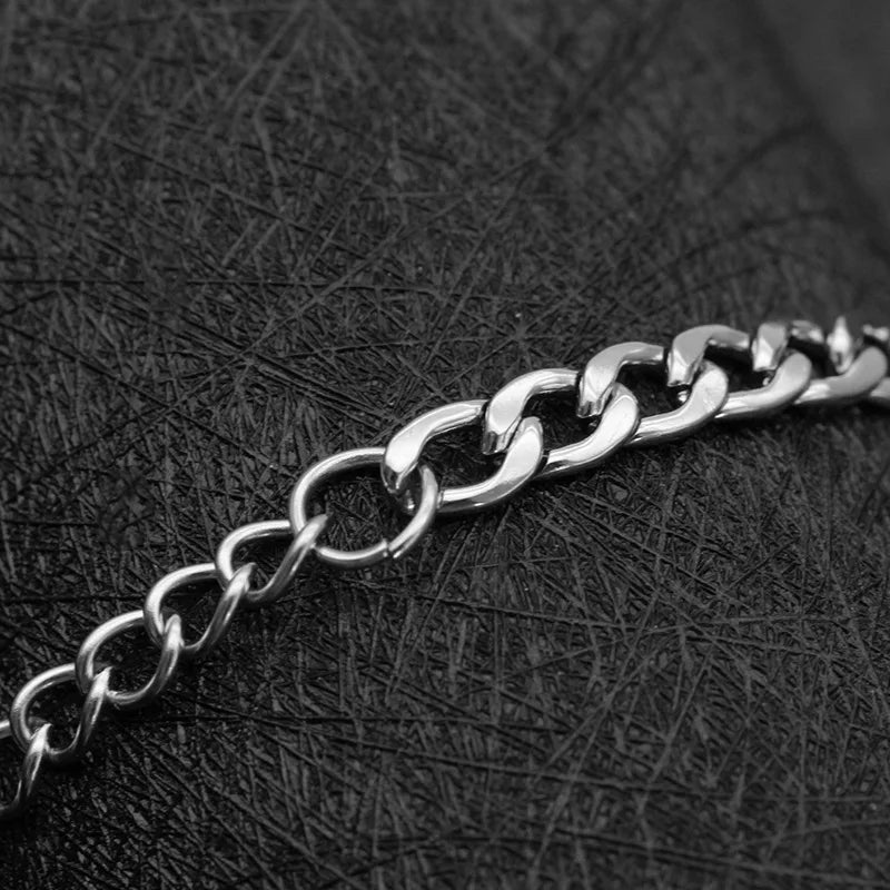Bracelet Menotté Femme En Acier Inoxydable - Bijoux De Lune