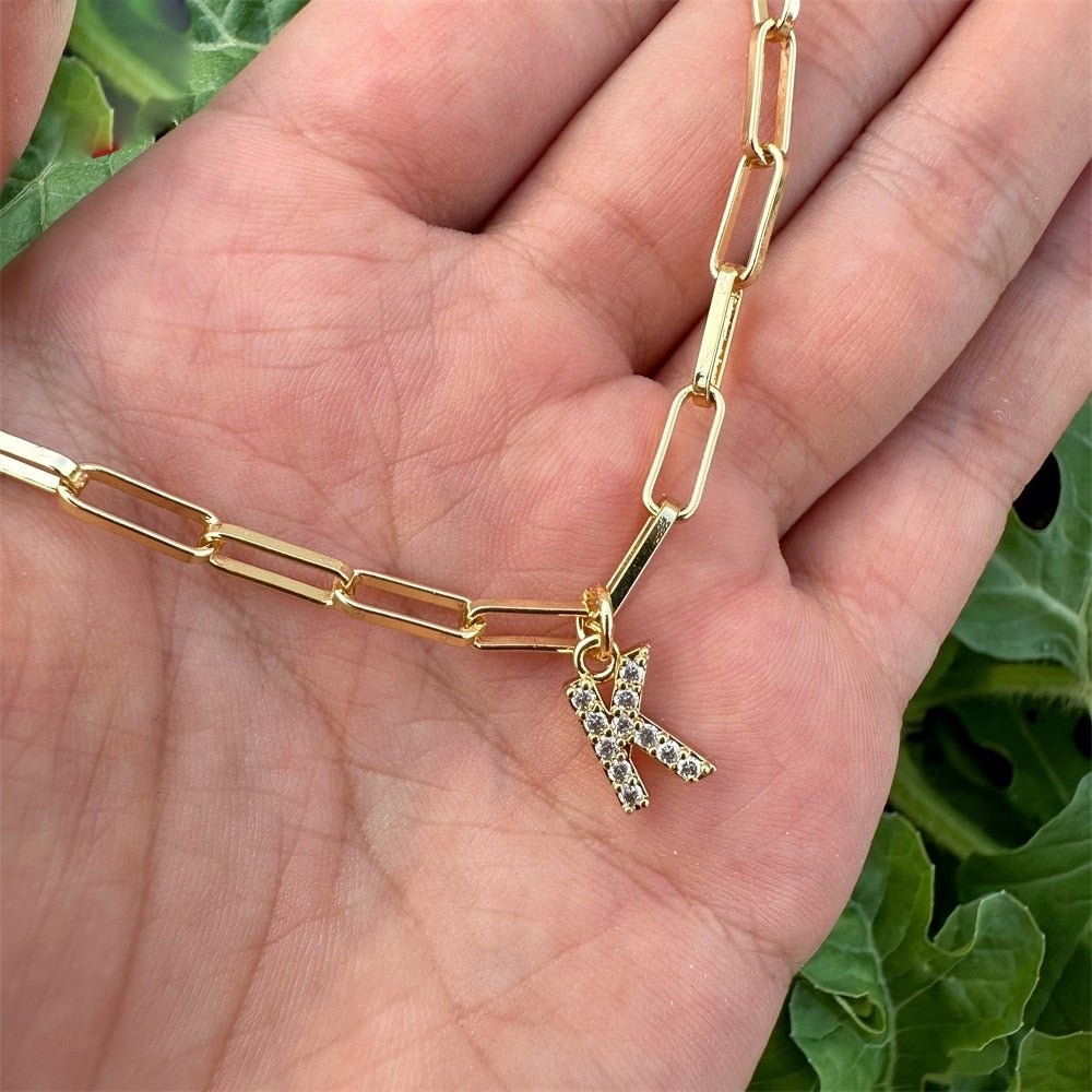 Bracelet Personnalisé Avec Lettres En Zircon De 9mm Pour Femme Et Homme - Bijoux De Lune