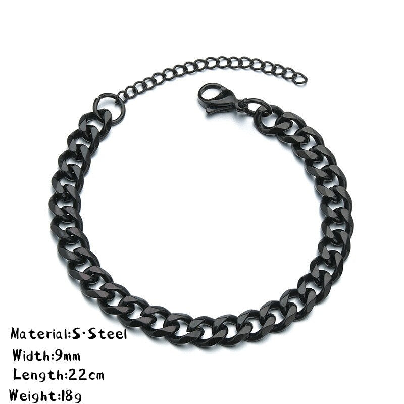 Bracelet Personnalisé Homme Cuir, Acier Et Silicone - Bijoux De Lune
