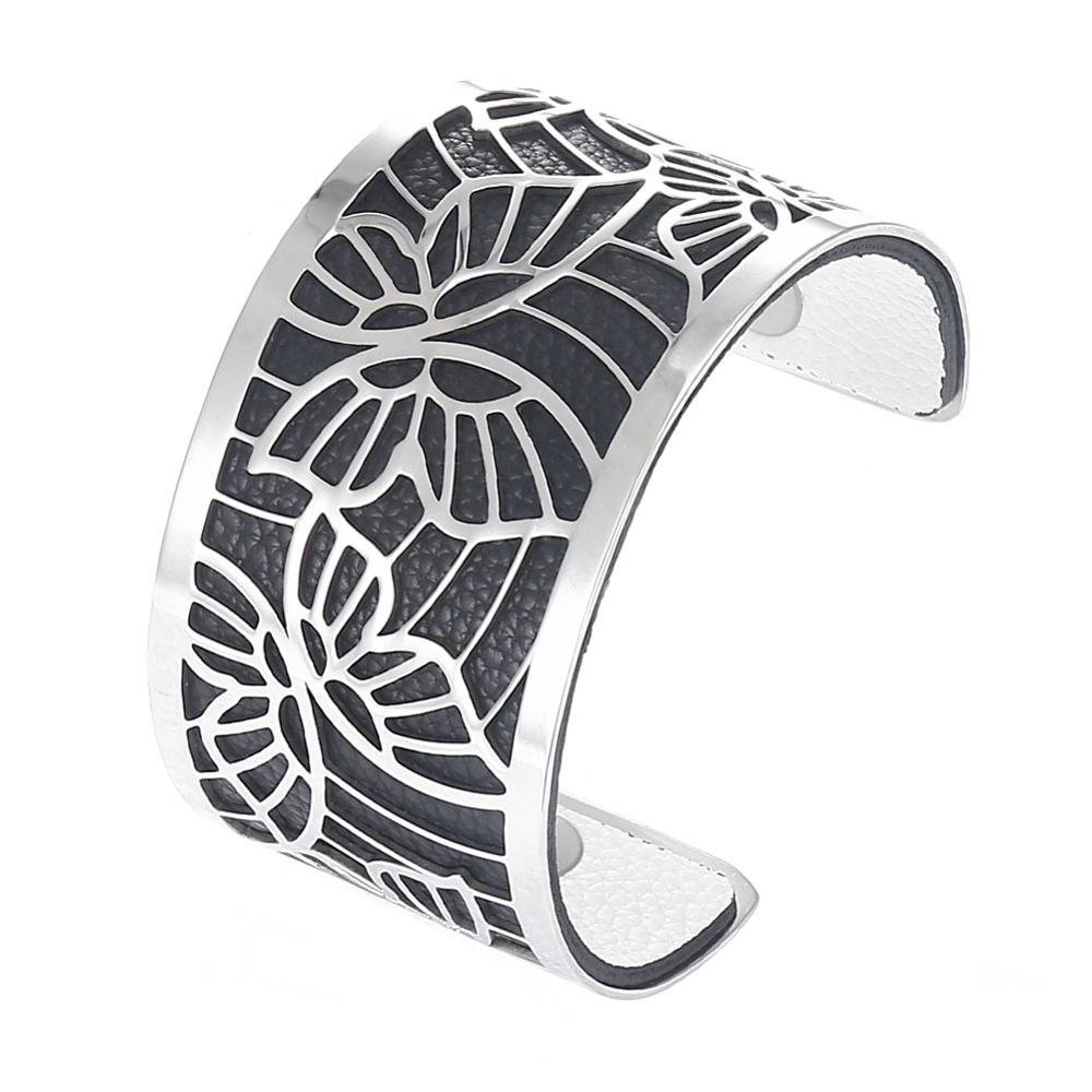 Bracelets Manchettes Femme Motif Papillon Personnalisable Couleur - Bijoux De Lune