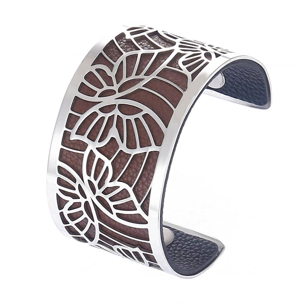 Bracelets Manchettes Femme Motif Papillon Personnalisable Couleur - Bijoux De Lune
