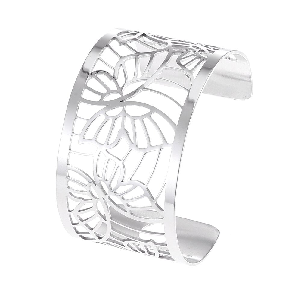 Bracelets Manchettes Femme Motif Papillon Personnalisable Couleur - Bijoux De Lune