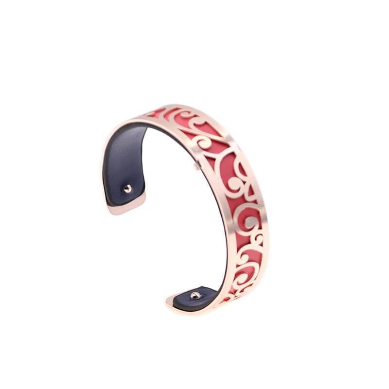 Bracelets Manchettes Femme Style à Motif Floral Multicolore Personnalisable 14mm - Bijoux De Lune