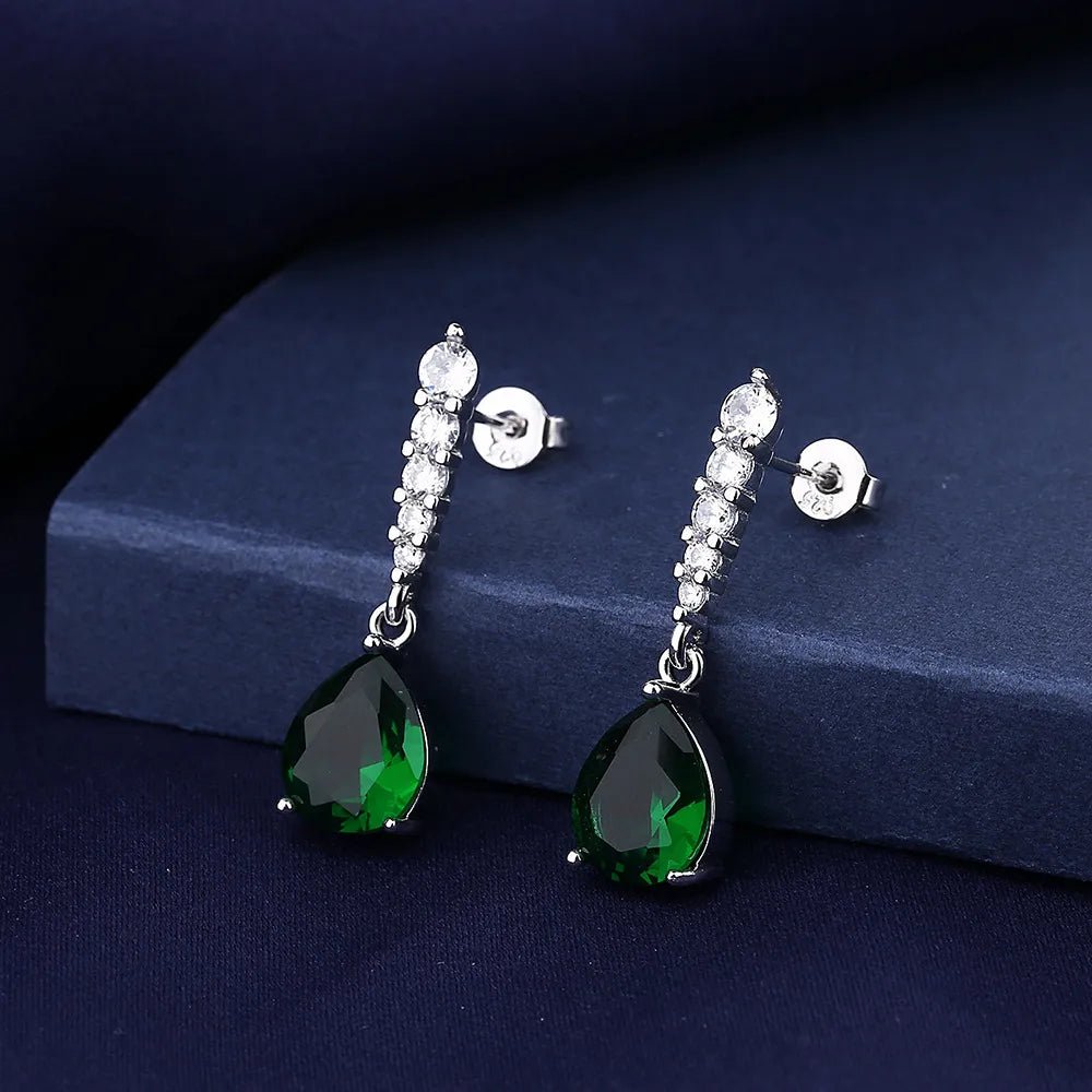 Creole Argent Boucles D'oreilles En Avec Petits Cristaux de Zircon Avec Motifs De Fleurs - Bijoux De Lune