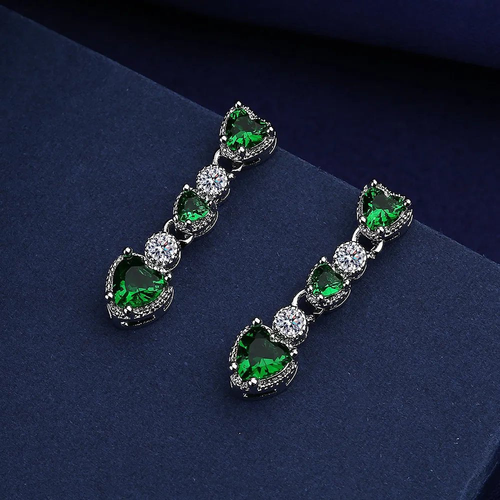 Creole Argent Boucles D'oreilles En Avec Petits Cristaux de Zircon Avec Motifs De Fleurs - Bijoux De Lune