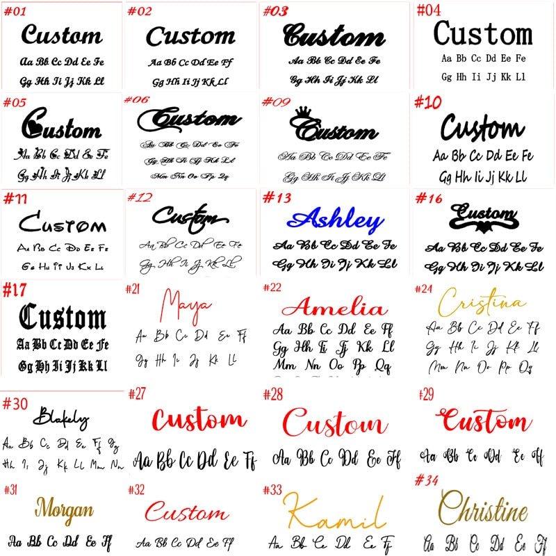 Nom Personnalisé Bracelets Lettre En Acier Inoxydable Pour Femme Bébé Non Allergique - Bijoux De Lune