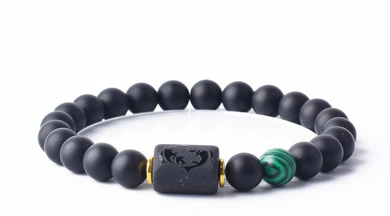 Zodiaque Astrologique Bracelet Pour Homme et Femme Cadeau D'amitié - Bijoux De Lune