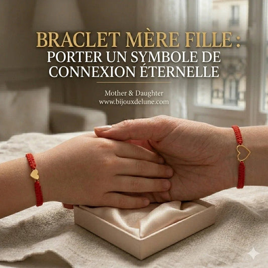 Bracelet Mère Fille : Porter un Symbole de Connexion Éternelle - Bijoux De Lune