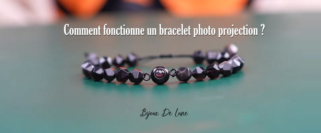 Comment fonctionne un bracelet à projection photo ? - Bijoux De Lune
