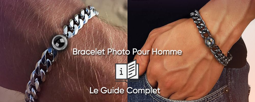 Le Guide Complet Pour Personnaliser Votre Bracelet Photo Pour Homme - Bijoux De Lune