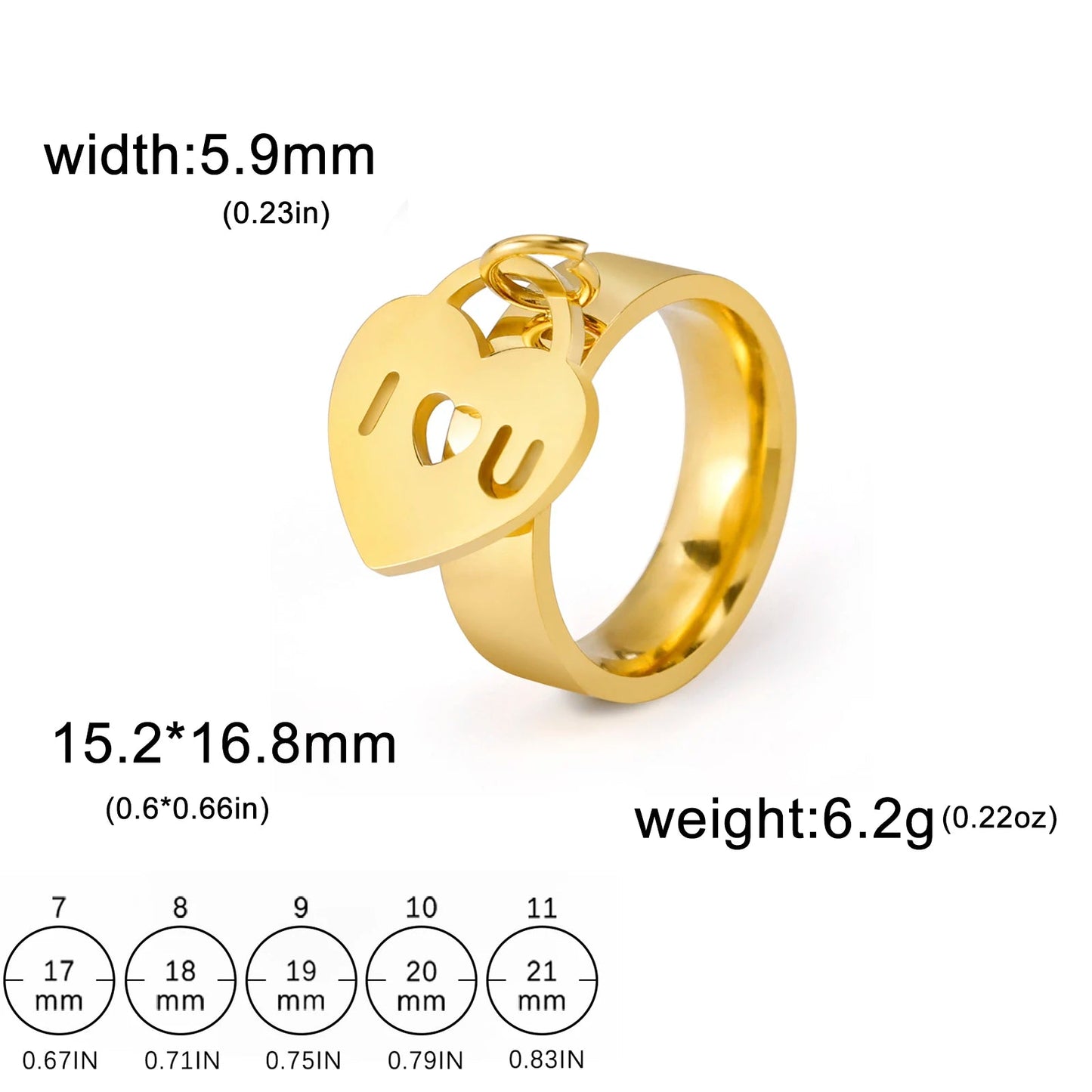 Bague Avec Pendentif Femme Acier Avec pendentif Fleur, Feuille Et Patte D'araignée - Bijoux De Lune