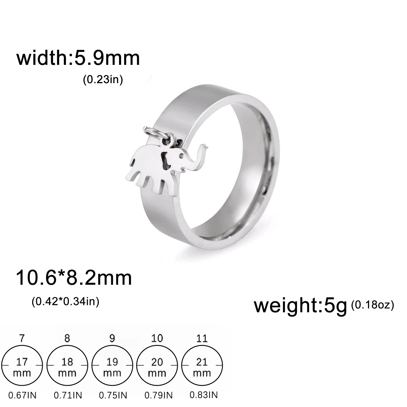 Bague Avec Pendentif Femme Acier Avec pendentif Fleur, Feuille Et Patte D'araignée - Bijoux De Lune